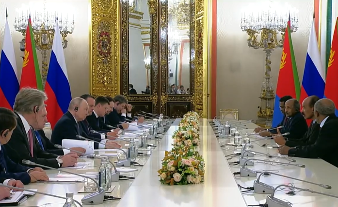 Putin and Afwerki Hold Talks Amid Horn of Africa Tensions