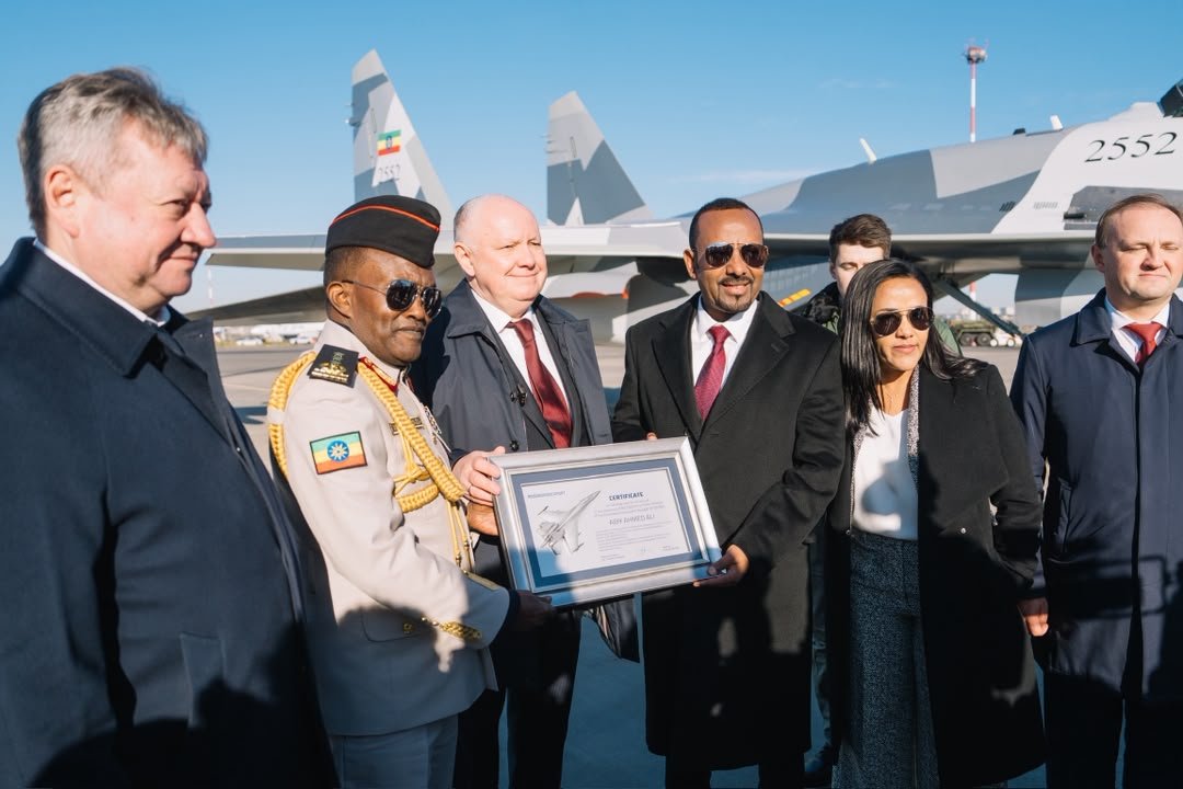 Ethiopia's Air Force Transformation Takes Shape as 12 Su-35 Jets Arrive Ahead of 2030 Modernization Target